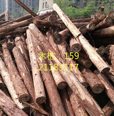 piling wood